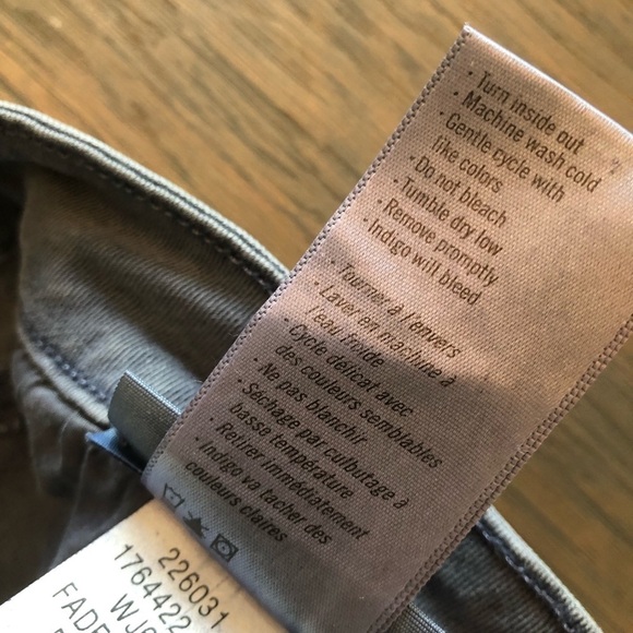 PAIGE Verdugo ankle skinny jeans faded navy women’s size 28 mid-rise - Picture 10 of 12